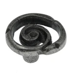 P9870-AP Antique Pewter 1 3/8" Scroll Cabinet Knob Pulls Keeler Artifacts. Fixed Price $8.70.