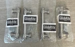 Gliderite 3-3/4" Modern Steel Euro Cabinet Pull Satin Nickle 4361-96-SN-1. Fixed Price $6.85.