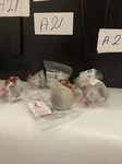 Richelieu BP881195 45MM Dia. Knob Brushed Nickel New Lot Of 7. Fixed Price $39.00.