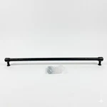 Signature Hardware 24IN Matte Black Appliance Pull Solid Brass Cabinet Handle. Fixed Price $53.89.