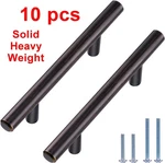 Oil Rubbed Bronze Cabinet Handles 10 Pack 5.38-INCH Length 3-INCH Hole Center. Fixed Price $13.99.