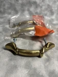 Set Of 3: Belwith P509-LP Brass Cabinet Handles 3" Center New. Fixed Price $11.99.