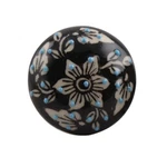 Marktsq Set Of 2 Embossed Floral Ceramic Cabinet Knobs. Fixed Price $10.00.