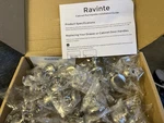 Ravinte 30 Pack Brushed Nickel Zinc Cabinet Knobs Kitchen Bathroom New Open Box. Fixed Price $33.95.