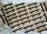 Cabinet Handle/drawer Pulls (30) Square Tube Design Matte Black PH-LSJ22BK90. Fixed Price $59.99.