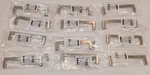 Lot Of 12 Liberty Modern Square Bar 5-1/16" Stainless Steel Drawer Pulls. Fixed Price $27.92.