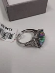 Ring 10MM Mys Sp Cush Other Semi. Purple Silver 925 Sterling.. Fixed Price $230.85.