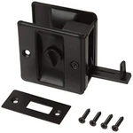 Premium Quality Solid Brass Pocket Privacy Door Pull, Matte Black. Fixed Price $31.10.