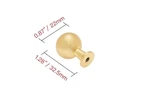 Utopia Alley Lyon Cabinet Ring Pull - Metal Drawer Knobs 25 Pack. Fixed Price $60.06.