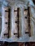 Top Knobs Door Pull Oil Rubbed Bronze Finish Material Fixings M816, 16IN. Fixed Price $90.00.