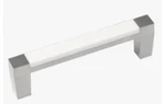 (7) Nickel & White Loft 3" Ctc Handle Cabinet Pull Hickory P3441SNWM New. Fixed Price $29.95.