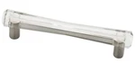 3-3/4" Melrose Pull Crystal Acrylic Satin Nickel. Fixed Price $5.04.