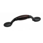 Laurey 15563 3" First Family Pull - Oil Rubbed Bronze W/ Cherry Insert. Fixed Price $9.02.