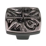 Amerock Motif'z 1/8" Pewter Square Cabinet Knob Pull BP4450-PWT. Fixed Price $6.16.