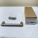 Rejuvenation Drawer Pull Blair Brushed Nickel Ob C106231 4IN. Fixed Price $16.95.
