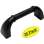 *25 Pack* Cosmas Cabinet Hardware Flat Black Handle Pulls - #7714FB. Fixed Price $62.98.