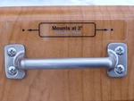 100 Lot Pack Liberty Pull Drawer Handles Brushed Nickel Silver Cabinet Hardware. Fixed Price $65.00.