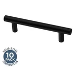(10) Franklin Brass BAR096Z-FB-B 3-3/4" 96MM Matte Black Cabinet Pull. Fixed Price $29.99.