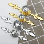 Crystal Cabinet Knobs Diamond Drawer Pull Handles For Closet Door Shoebox. Fixed Price $11.99.