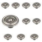 Pack Of 10 P3150-FN Flat Nickel 5/8" Round Cabinet Knob Pulls Hickory Guild. Fixed Price $50.66.
