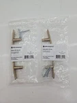Two Brainerd Caroline 5" Champagne Bronze Cabinet Pull Handle P24425W-CZ-CP Nip. Fixed Price $6.00.