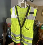 Radians SV59-22ZGD Hi-visibility Yellow Gray Safety Vest Size Reflective Ansi. Fixed Price $10.00.