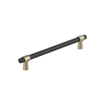 Amerock Mergence 12 Inch (305MM) Center-to-center Matte Black/golden Champagn.... Fixed Price $181.75.