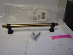 Bit Pull 6- 5/16 Inch (c-c) Flat Black And Honey Bronze Top Knobs M2729- Piece. Fixed Price $13.99.