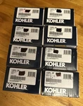 Kohler 11576-CP Loure Drawer Pull Qty 8. Polished Chrome New Open Boxes. Fixed Price $90.00.