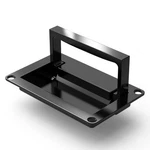 4.3 Inch Black Door Pull Handle, Pocket Handles,recessed Flush .... Fixed Price $23.70.