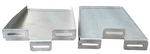 Xometry 04ADFF6 Custom Aluminum Mounting Bracket Tray Set. Fixed Price $95.98.