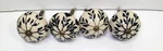Pier 1 Ceramic Cabinet Drawer Pulls Round Floral 2 Similar Designs Set Of 4. Fixed Price $23.99.
