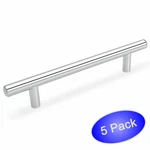 *5 Pack* Cosmas Cabinet Hardware Polished Chrome Bar Pull #305-128CH. Fixed Price $13.97.