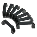 Quluxe Cabinet Handles 3-1/2 Hole Centers Black Rectangular Door Nyoln.... Fixed Price $15.52.