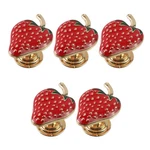 Geesatis 5 Pcs Cabinet Knobs Room Door Handles Strawberry Decorative Kn.... Fixed Price $22.19.