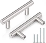 25 Pack Stainless Steel Bar Cabinet Pulls 2.5 Inch Hole Centers Brushed Nic.... Fixed Price $24.99.