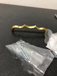 Belwith Keeler B076141-BGB Trellis 5" Quatrefoil Handle Brushed Golden Brass. Fixed Price $12.82.
