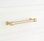 Signature Hardware 3-3/4" Strasbourg Solid Brass Cabinet Pull Satin. Fixed Price $9.99.