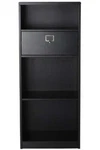 Martha Stewart Living Solutions Silhouette 4-SHELF Bookcase With Drawer. Fixed Price $200.25.