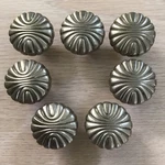 Amerock Cabinet- Drawer Pulls Knobs Sterling Nickel, 1-1/4", BP1337-G9 (J3). Fixed Price $20.00.