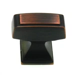 Amerock Mulholland Oil-rubbed Bronze 1/4" Cabinet Knob Pull BP53029ORB. Fixed Price $8.45.