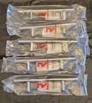 5 Richelieu Hardware Contemporary Cabinet Pull Brushed Nickel 3-3/4 Center New. Fixed Price $11.00.
