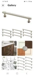 Franklin Brass P29618K-SN-B 5-1/16" (128MM) Straight Bar Pull, Satin Nickel, 10. Fixed Price $33.00.