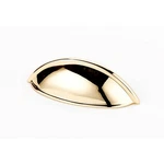 Alno A1355-PB/NL 1/2" Cup Pull Unlacquered Brass. Fixed Price $27.96.