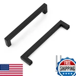 20 Pack Probrico Black Square Kitchen Cabinet Pulls,hole Centers 6.25INCH Stainl. Fixed Price $69.78.