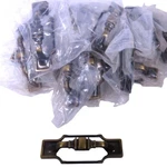 Lot Of 22 Vintage Amerock 235-1 Brass Drawer Pulls Handles New. Fixed Price $80.00.