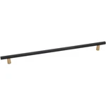 Alno D2902-24-CHP/MB Vita Bella 24" Appliance Pull Knurled Champange/matte Black. Fixed Price $123.96.