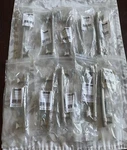*10* Liberty Wrapped Square 5-1/16 In. Satin Nickel Cabinet Drawer Bar Pull. Fixed Price $40.00.