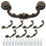 8 Pack Vintage Drawer 6 Inch 150MM Hole Center Drop Bail Cabinet Pulls,.... Fixed Price $41.99.