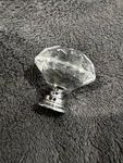 Set 18 Cupboard Crystal & Chrome Knobs Kitchen Cabinet Door Pulls Drawer Handle. Fixed Price $34.99.